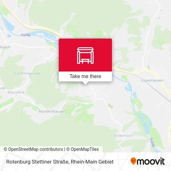 Карта Rotenburg Stettiner Straße