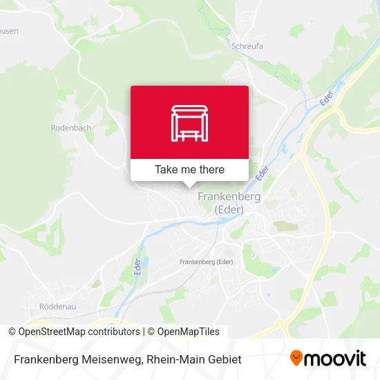 Карта Frankenberg Meisenweg