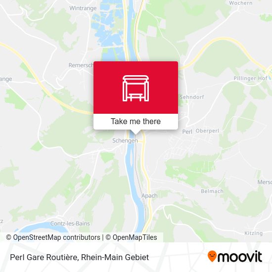 Карта Perl Gare Routière