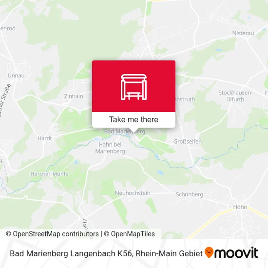 Карта Bad Marienberg Langenbach K56