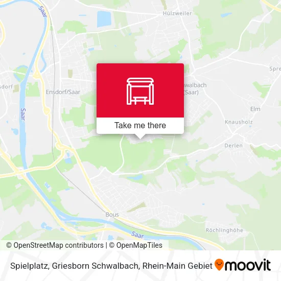 Карта Spielplatz, Griesborn Schwalbach