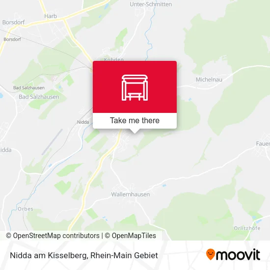 Карта Nidda am Kisselberg