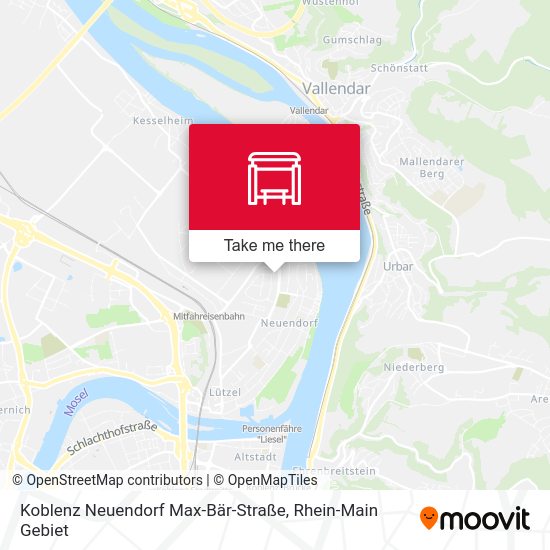 Карта Koblenz Neuendorf Max-Bär-Straße