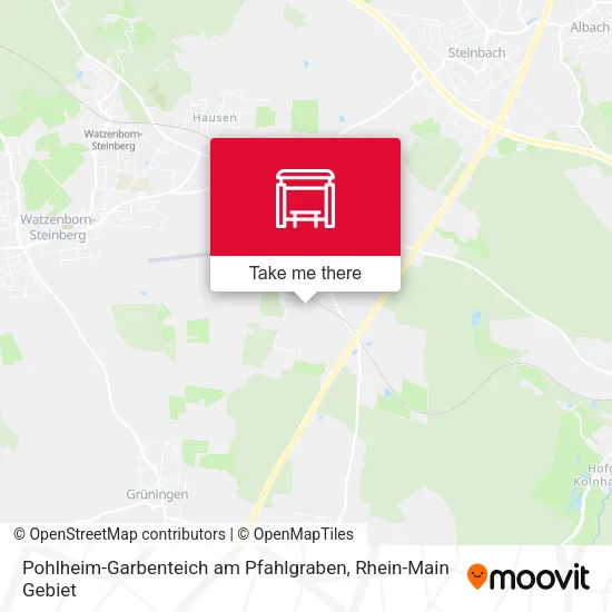 Карта Pohlheim-Garbenteich am Pfahlgraben