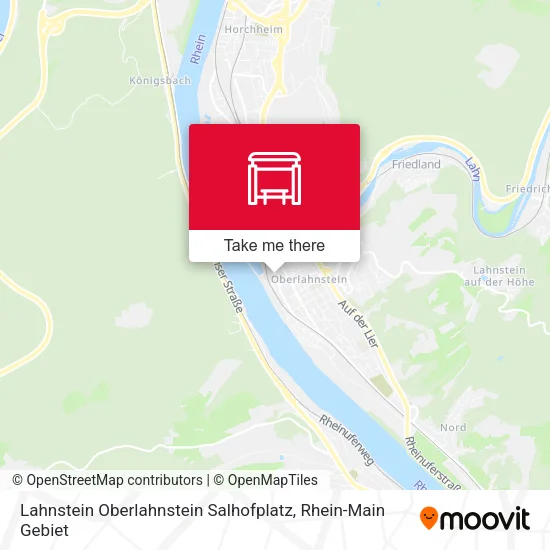 Карта Lahnstein Oberlahnstein Salhofplatz