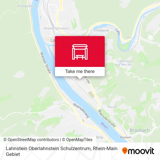 Карта Lahnstein Oberlahnstein Schulzentrum