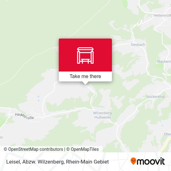 Карта Leisel, Abzw. Wilzenberg