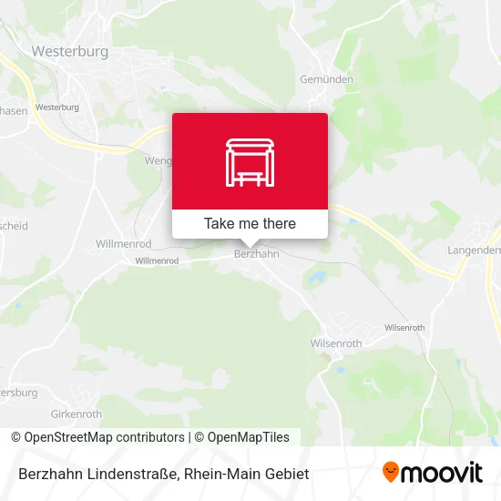 Карта Berzhahn Lindenstraße