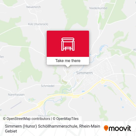 Карта Simmern (Hunsr) Schöllhammerschule
