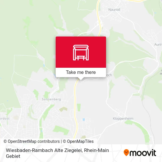 Карта Wiesbaden-Rambach Alte Ziegelei