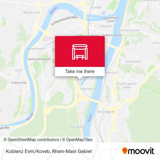 Карта Koblenz Evm/Koveb