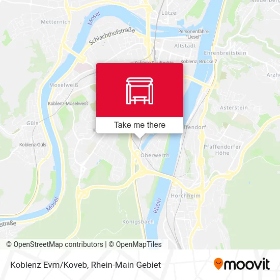 Карта Koblenz Evm/Koveb