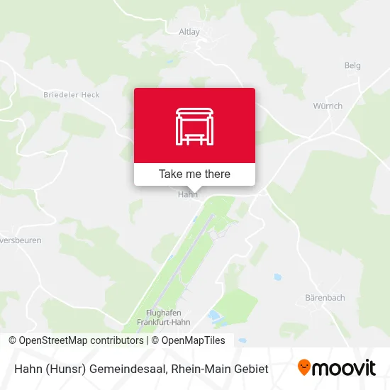 Hahn (Hunsr) Gemeindesaal map