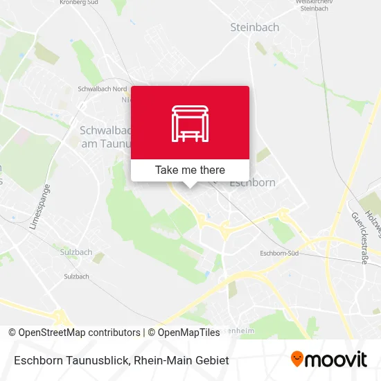 Eschborn Taunusblick map