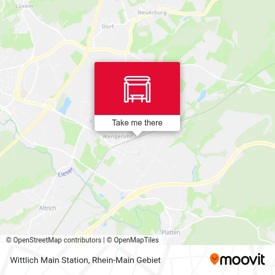 Wittlich, Hauptbahnhof map