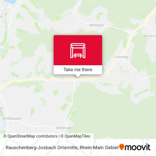 Rauschenberg-Josbach Ortsmitte map