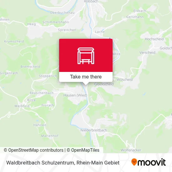 Waldbreitbach Schulzentrum map
