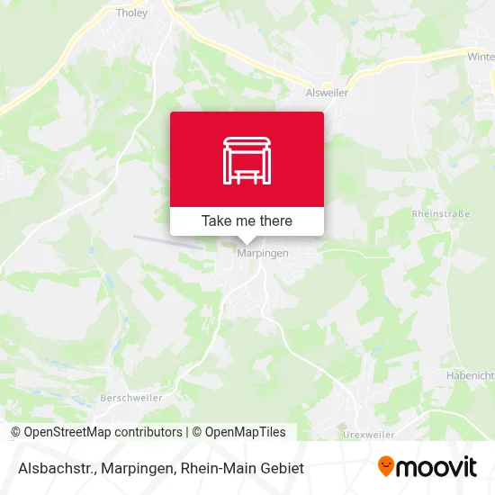 Alsbachstr., Marpingen map