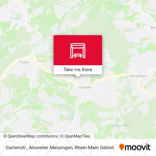 Gartenstr., Alsweiler Marpingen map