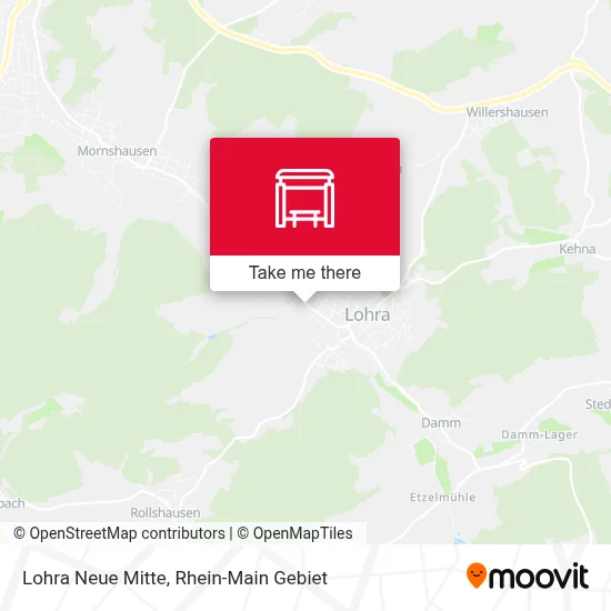 Lohra Neue Mitte map