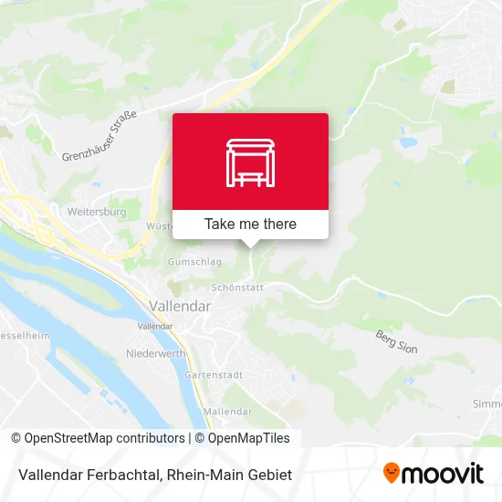 Vallendar Ferbachtal map