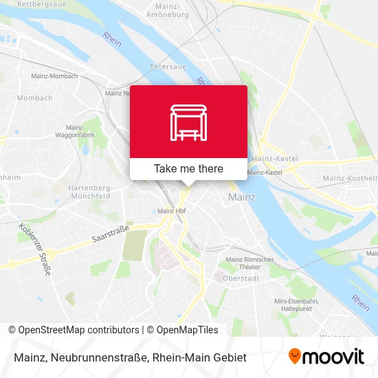 Mainz, Neubrunnenstraße map