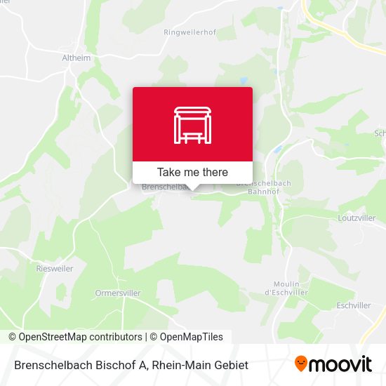 Карта Brenschelbach Bischof A