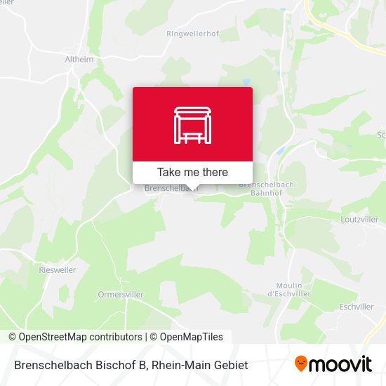 Карта Brenschelbach Bischof B
