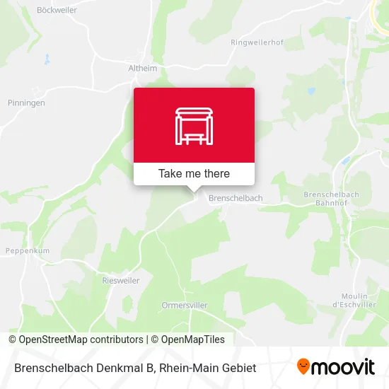 Brenschelbach Denkmal B map