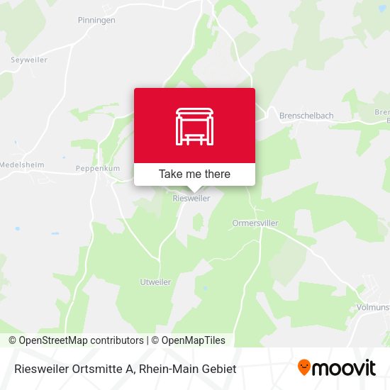 Карта Riesweiler Ortsmitte A