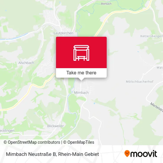 Карта Mimbach Neustraße B