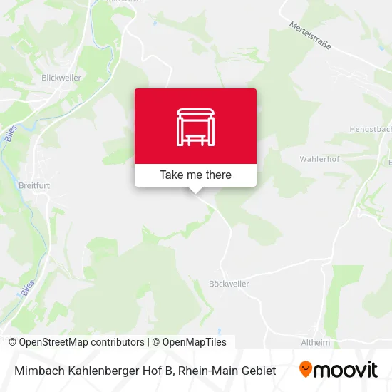 Карта Mimbach Kahlenberger Hof B