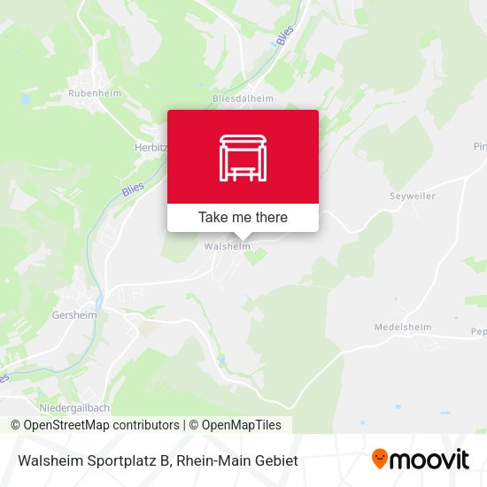 Карта Walsheim Sportplatz B