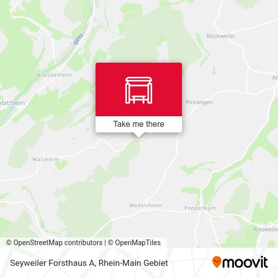 Карта Seyweiler Forsthaus A