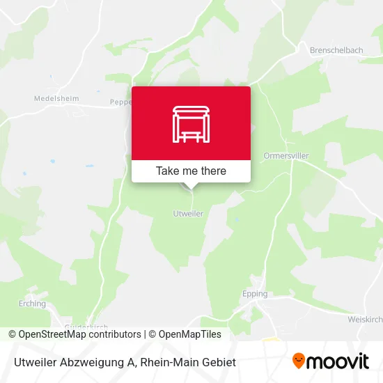 Карта Utweiler Abzweigung A