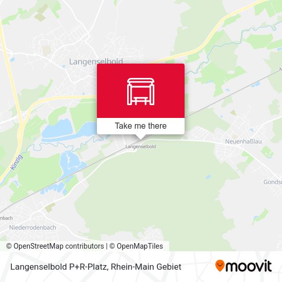 Карта Langenselbold P+R-Platz