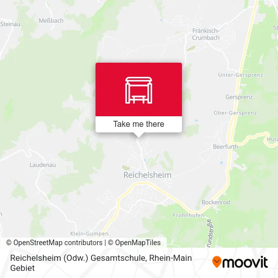 Карта Reichelsheim (Odw.) Gesamtschule