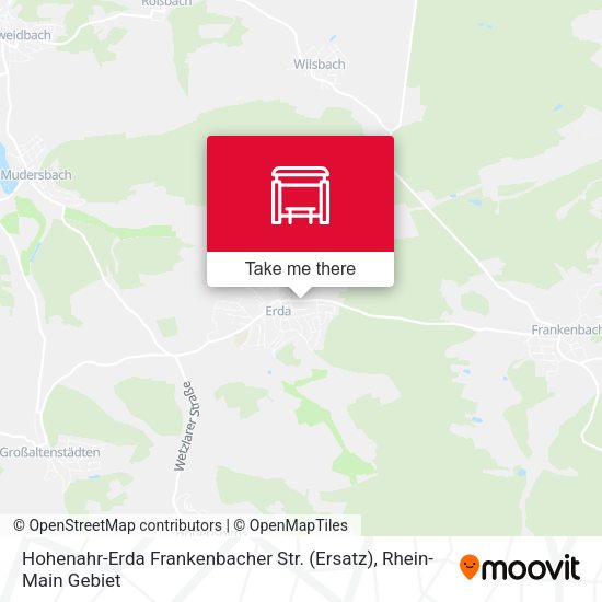 Карта Hohenahr-Erda Frankenbacher Str. (Ersatz)