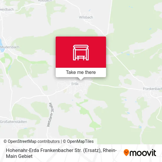 Карта Hohenahr-Erda Frankenbacher Str. (Ersatz)