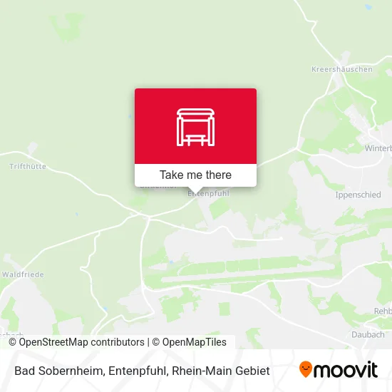 Карта Bad Sobernheim, Entenpfuhl