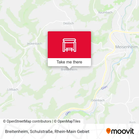 Карта Breitenheim, Schulstraße