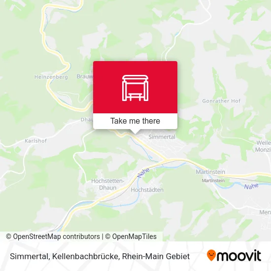 Карта Simmertal, Kellenbachbrücke
