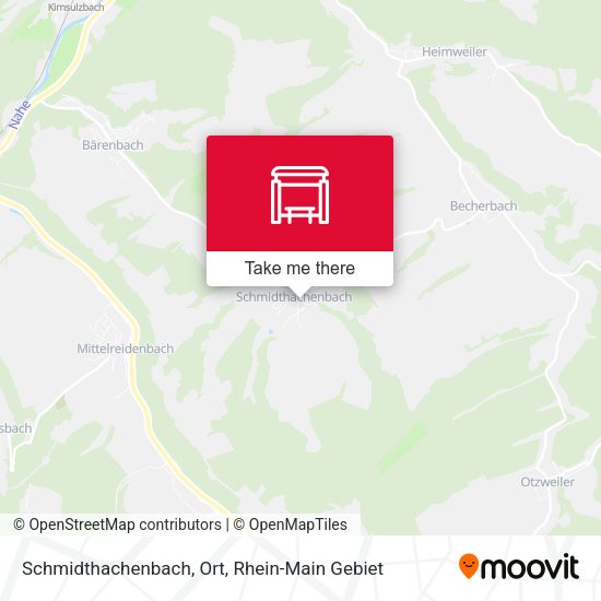Карта Schmidthachenbach, Ort