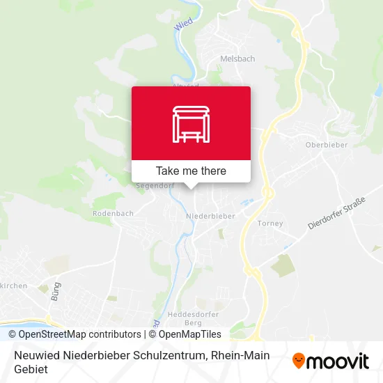 Карта Neuwied Niederbieber Schulzentrum