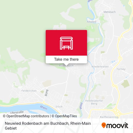 Карта Neuwied Rodenbach am Buchbach