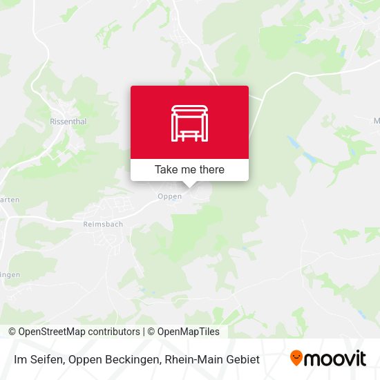Карта Im Seifen, Oppen Beckingen