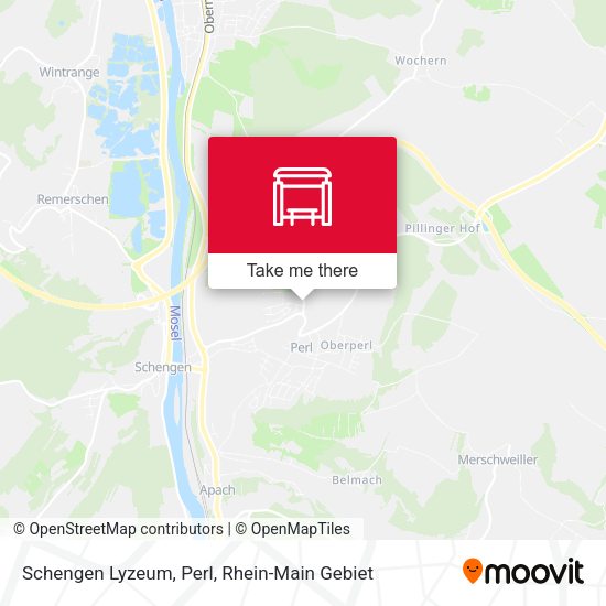 Schengen Lyzeum, Perl map