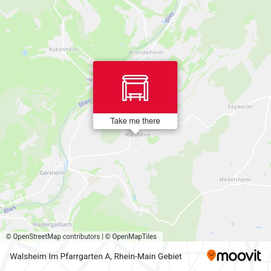 Карта Walsheim Im Pfarrgarten A