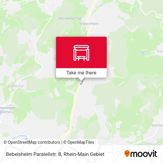 Bebelsheim Paralellstr. B map
