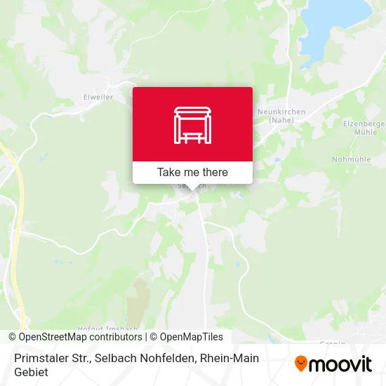Карта Primstaler Str., Selbach Nohfelden